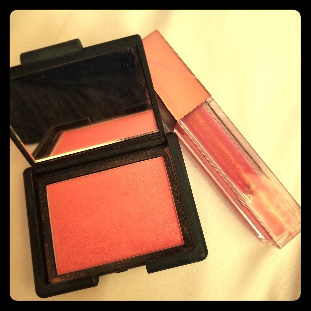 Nars orgasm cheek and lip duo